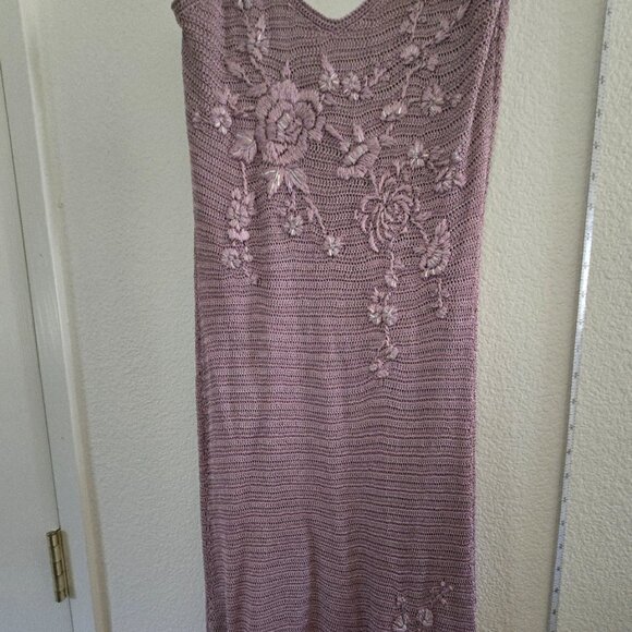 Knit, Bead and Fringe Dress - Picture 9 of 10